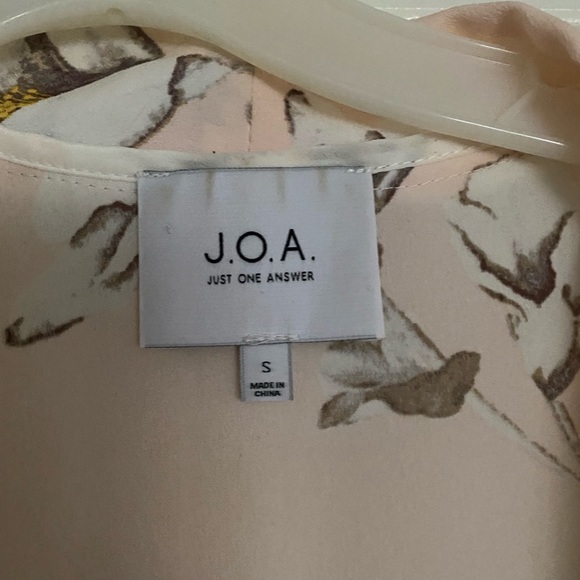 Pink floral duster. Size small - Picture 2 of 2